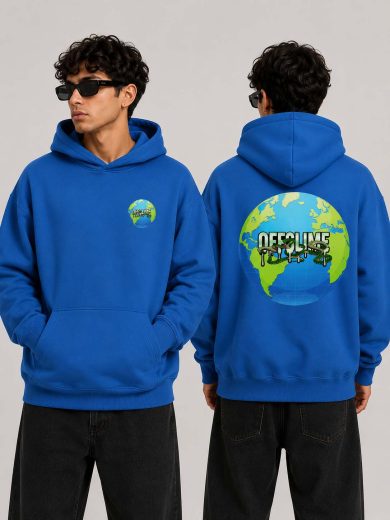 Blue Offslime Hoodie