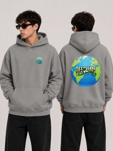 Grey Offslime Hoodie