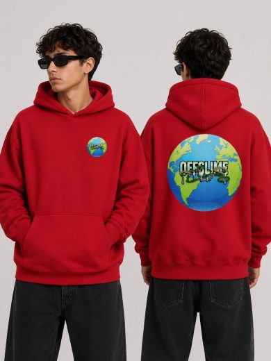Red Offslime Hoodie